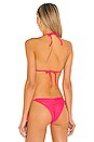 view 3 of 4 Hard Summer Tri Bikini Top in Popstar