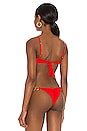 view 3 of 4 Lexi Love Bralette Bikini Top in Red