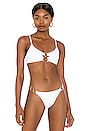 view 1 of 4 Lexi Bralette Bikini Top in White