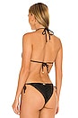 view 3 of 5 Paisley Bikini Top in Black