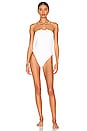 view 4 of 4 MAILLOT DE BAIN 1 PIÈCE JILL in White