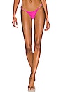 view 1 of 5 Ny Butterfly Tango Bikini Bottom in Neon Pink