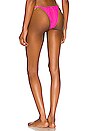 view 3 of 5 Ny Butterfly Tango Bikini Bottom in Neon Pink