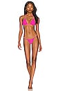 view 4 of 5 TOP BIKINI NY in Neon Pink
