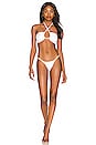 view 4 of 5 James Bandeau Bikini Top in White