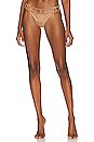 view 1 of 5 Billie Tango Bikini Bottom in Glitter Nude