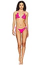 view 4 of 5 Delilah Bikini Bottom in Influencer Pink