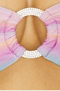 view 5 of 5 Lover Bandeau Bikini Top in Dawn Ombre