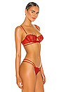 view 2 of 4 Vienna Bra in Red