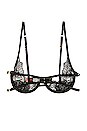 view 2 of 2 Carmen Open Bra in Black