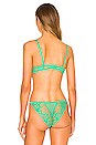 view 3 of 4 Marseille Bra in Green