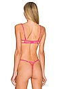 view 3 of 4 Celeste Bra in Fandango Pink & Sheer