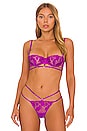 view 1 of 4 SUJETADOR ISLA in Electric Purple