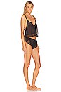 view 2 of 4 Florence Pajama Set in Black
