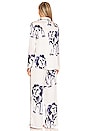 view 3 of 3 Olin Pajama Set in White & Black