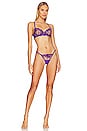 view 4 of 4 Marseille Bra in Heliotrope Purple