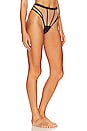 view 2 of 4 Karina High Waist Thong in Black