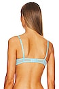 view 3 of 4 Marseille Wired Bra in Blue Topaz