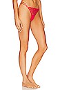 view 2 of 4 TANGA VALENTINA in Tomato Red