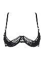 view 1 of 2 Tallulah Open Wired Bra in Black