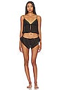 view 1 of 3 CONJUNTO DE PIJAMA CORTO PIA in Black