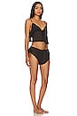 view 2 of 3 CONJUNTO DE PIJAMA CORTO PIA in Black