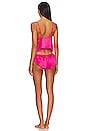 view 3 of 3 Faye Short Pajama Set in Fuchsia Pink