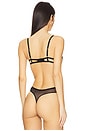 view 4 of 5 Marisa Bodysuit in Black & Sheer