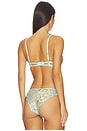 view 3 of 4 Leonora Bra in Island Paradise Blue & Sheer