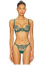 view 1 of 4 SOUTIEN-GORGE À ARMATURES AMARIS in Sheer Floral Green