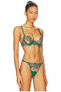 view 2 of 4 SOUTIEN-GORGE À ARMATURES AMARIS in Sheer Floral Green