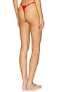 view 3 of 4 Lavanya Thong in Red, Black & Sheer