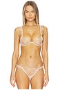 view 1 of 4 SOUTIEN-GORGE À ARMATURES MARABEL in Pearl Pink & Sheer