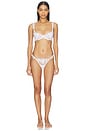 view 4 of 4 Gabriella Thong in White