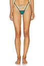 view 1 of 4 STRING GIANNA in Jelly Mint, Teal, Orange Peel & Sheer