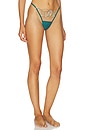 view 2 of 4 STRING GIANNA in Jelly Mint, Teal, Orange Peel & Sheer