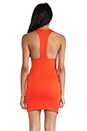 view 4 of 5 Isis Angle Dress in Tangerine