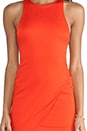 view 5 of 5 Isis Angle Dress in Tangerine