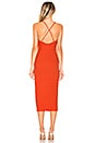 view 3 of 3 Spicy Lady Midi Dress in Flame