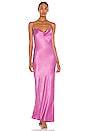view 1 of 3 ROBE MAXI LUCIE in Fuchsia