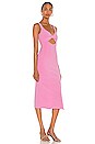 view 2 of 3 VESTIDO MIDI JOELLE in Bubble Gum