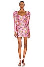 view 1 of 4 Peony Party Mini Dress in Print