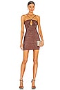 view 1 of 4 Night Fever Mini Dress in Copper