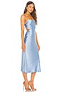 view 3 of 3 ROBE MI-LONGUE RAQUEL in Baby Blue