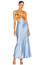 view 1 of 3 Raquel Cut Out Dress in Baby Blue