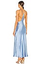 view 3 of 3 Raquel Cut Out Dress in Baby Blue
