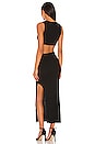 view 3 of 3 Riviera Knit Twist Midi Dress in Black