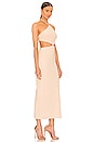 view 2 of 3 Iris Halter Midi Dress in Macadamia