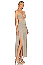 view 2 of 3 Adaline Cut Out Maxi Dress in Taupe