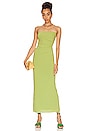 view 1 of 3 Myla Strapless Dress in Lime